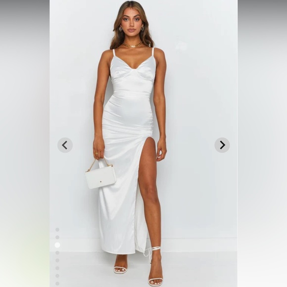 Beginning Boutique - Freesia Formal Dress - White - Picture 4 of 12